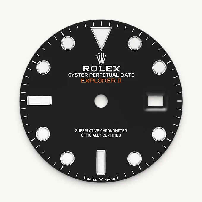 Black dial