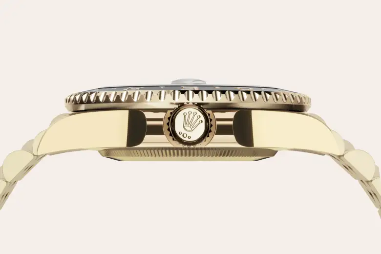 18 kt yellow gold